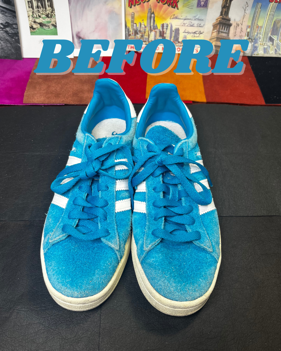 Ocean Blue Suede Revive Spray