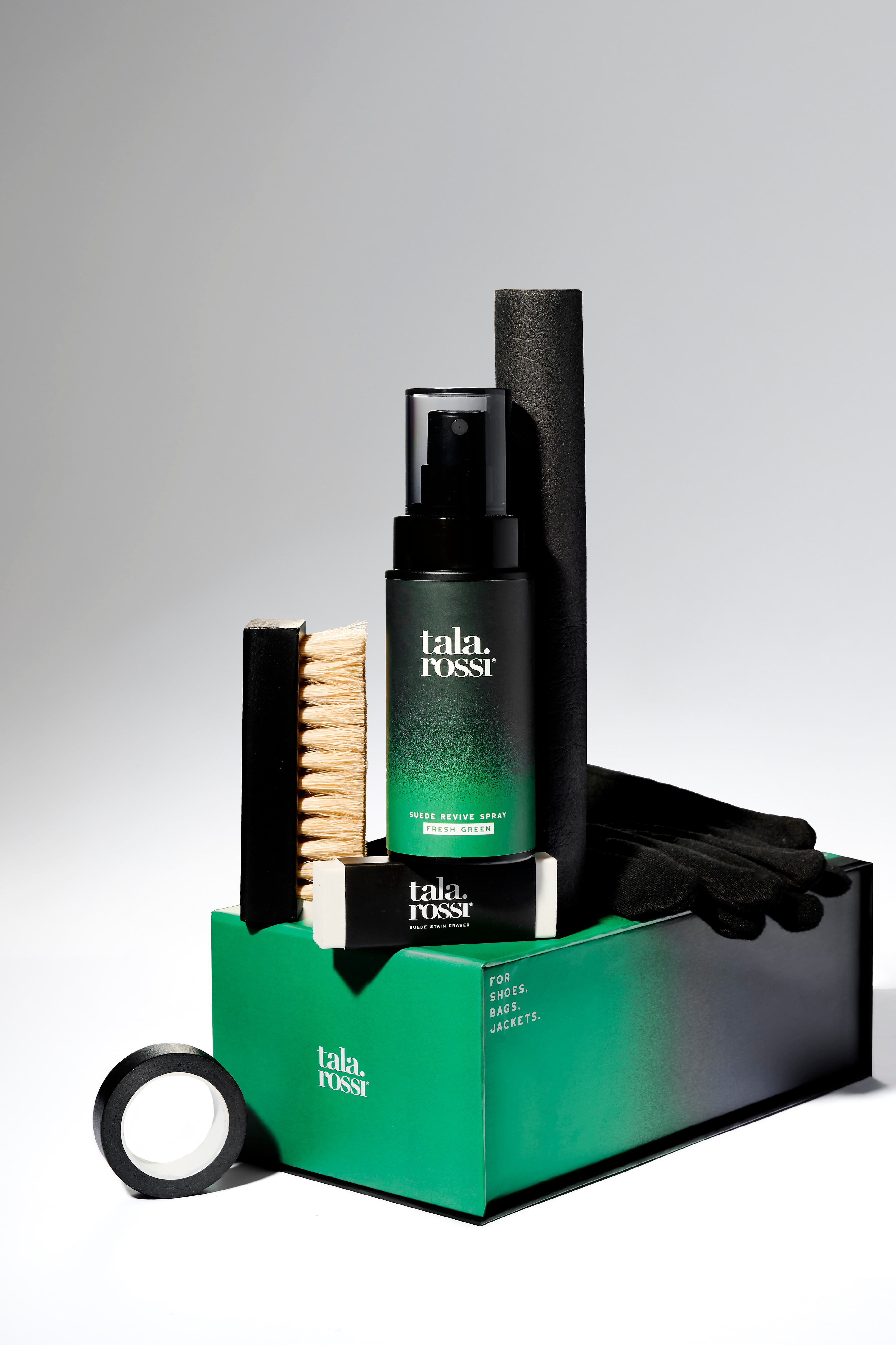 Fresh Green Suede Care Set